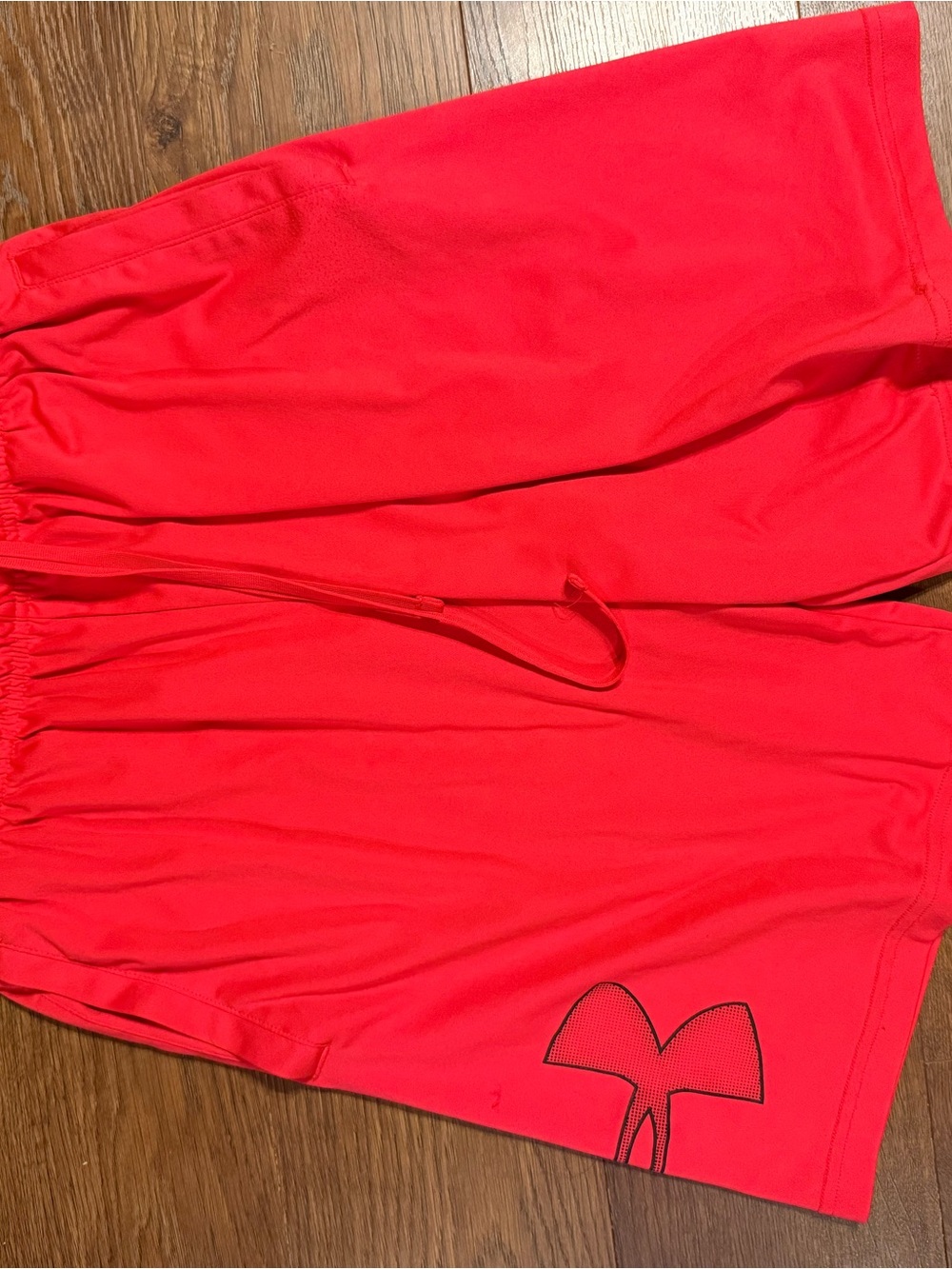 Under Armour Bright Red Men's Athletic Shorts